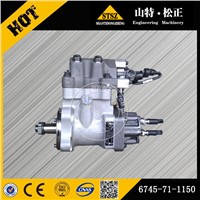PC300-8 fuel injection pump 6745-71-1150, genuine Komatsu excavator spare parts