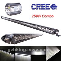 New Slim CREE 250W Offroad LED Light Bars
