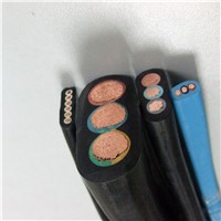 Ycfb-Rubber Insulated Cr Sheathed Flexible Flat Cable