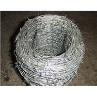 Hot Dipped Galvanized Barb Wire Haotian Factory