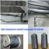 pure metal fiber spun yarn for ribbon casing pipe fabrics