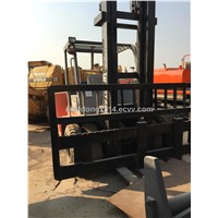 7Ton used Toyota forklift with 3 mast