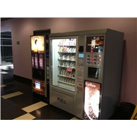 Combo Snack Cold Drink and Coffee Vending Machine