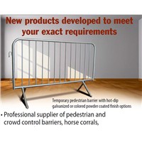 Cost Effective Special Games Crowd Control Barrier
