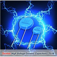 Suntan High Voltage Ceramic Capacitors - TS16