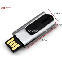USB Flash ,Push-pull USB Flash Drive, USB2.0, 10-year Warranty
