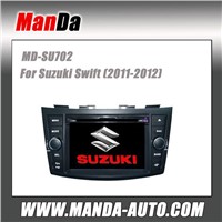 double din car dvd gps for Suzuki Swift (2011-2012) in-dash audio car multimedia navigation system