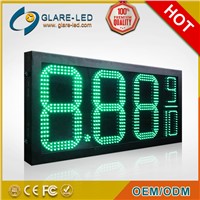 wholesales outdoor waterproof 12 inch led gas price sign