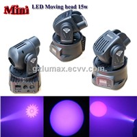 LED Moving head 15w RGB Color mixing LED Club/Bar effect lighting
