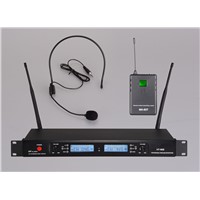 UHF wireless microphone with body pack