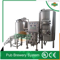 complete 200-1000L beer brewing equipment with CE &amp;amp; UL