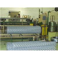 Full automatic chain link weaving machine