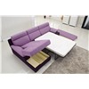 Modern design fabric sofa bed with storage for living room