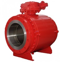 3pcs Trunnion Mounted Ball Valve