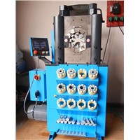 BNT-58S touch screen new model hgh efficiency hydraulic hose crimping machine