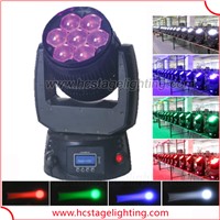 7X15w 4 in 1 zoom beam led moving head stage light