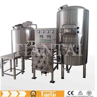 sus/ copper beer brewhouse mash/lauter tun kettle/whirlpool tun