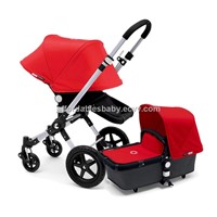 Bugaboo Cameleon 3 Stroller Extendable Canopy - Black/Red