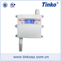 Tinko exquisite wall-mounted temperature humidity transmitter with LCD display (TKSF)
