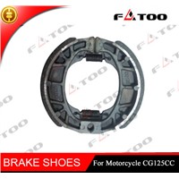 China CG125cc Drum Brake Motorcycle Brake Shoes