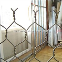 Hexagonal wire mesh/ gabion mesh/ stone cage net/ heavy duty Hex. wire mesh