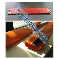 High quality PES pad and webbing sleeve tubular for mooring rope protector