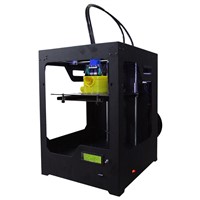 3D Printer - 250*250*300mm - Metal Case 3D Printer - Double EXtruders / Nozzles - Big Size