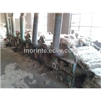 Ramie recycling machine with four rollers