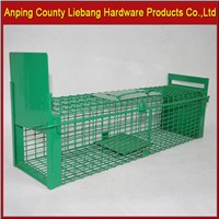 Two Double Door Humane Live Animal Trap Cage for Squirrel with High Quality
