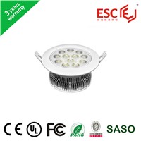 90-100LM/W 7W recessed led down light dia160mm AC85V-265V