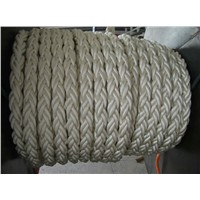 8 strand braided rope , pp monofilament 8 strand rope , polypropylene danline braided marine ropes