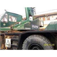 Used Kato KR250 25t Rough Terrain Crane cheap for sale in china