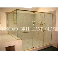 10mm shower  tempered glass door