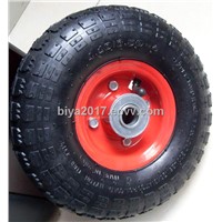 environmentally protection european ROHS PAHS standard  wheelbarrow tyre hand truck wheel 10*3.50-4