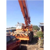 USED Japan KR25H Rough terrain crane best price for sale in shanghai