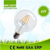 China wholesale energy saving  led filament lamp 4W G95