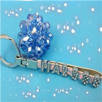 Popular Metal Snow Boots Keychains for Promotion