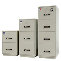 2/3/4 Drawers Fire Protection Fling Cabinet