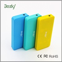 High capacity colorful LED fasion 15000mah power bank mobile phone charger
