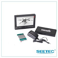 7&amp;quot; wireless DVR monitor HDMI AV input inside battery for aerial photography