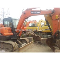 Used doosan dx60 small excavator mini excavator doosan dx60