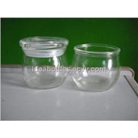 glass coffee jar with lids