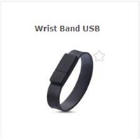 Wristband USB flash driver