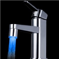 bathroom water tap 3 color changing by detected water temperature