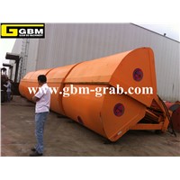 12m3 remote control leak proof grab for grain
