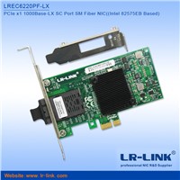 PCIe x1  1G SC Port  1000Base-LX Single Mode Fiber Lan Card (Intel 82575EB Based)