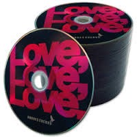 round disc vinyl disc with cd packaging and printing