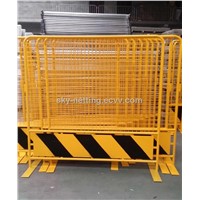 Safety Yellow Temporary Fencing Singapore Type