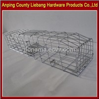 Humane Live Animal Trap Cage Double Door Mink Cage Catch