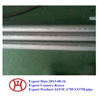 ASTM A790 S32750 steel pipe